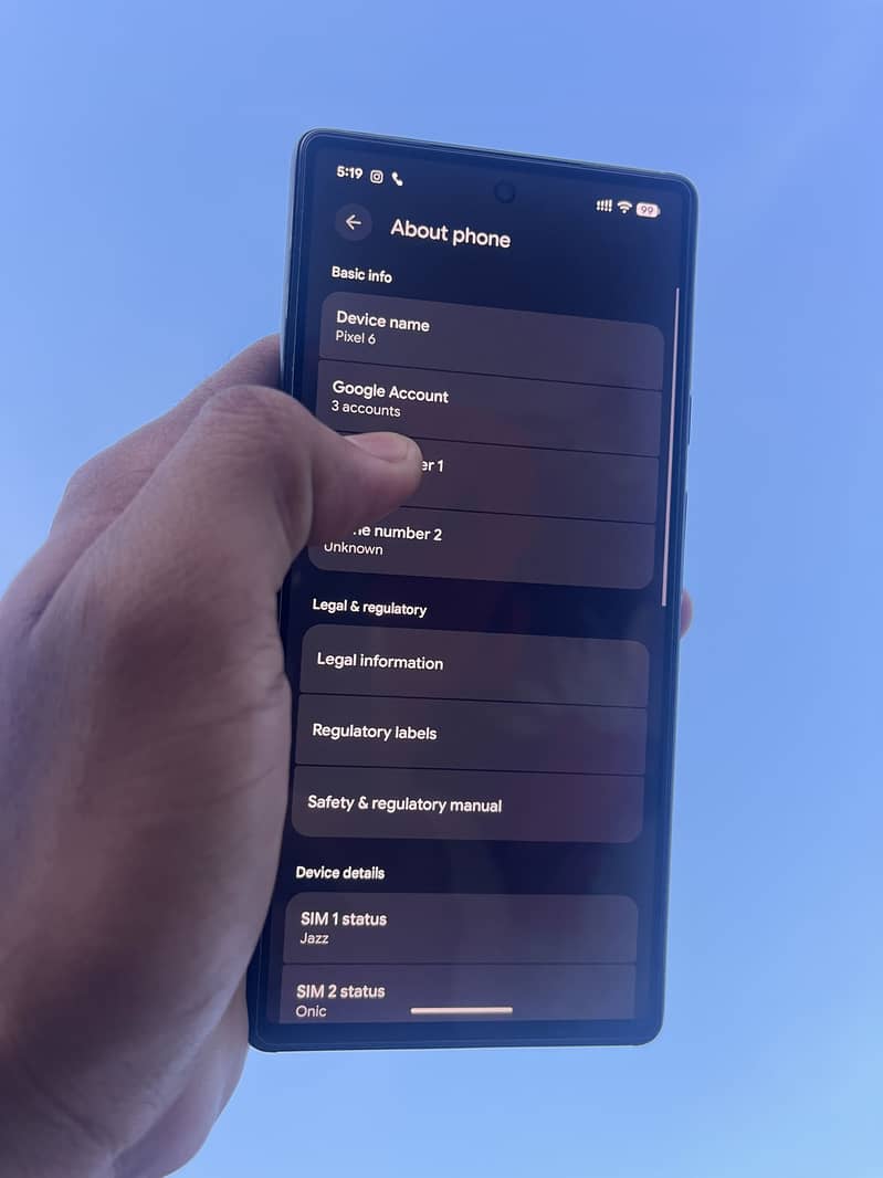 Google Pixel 6 5