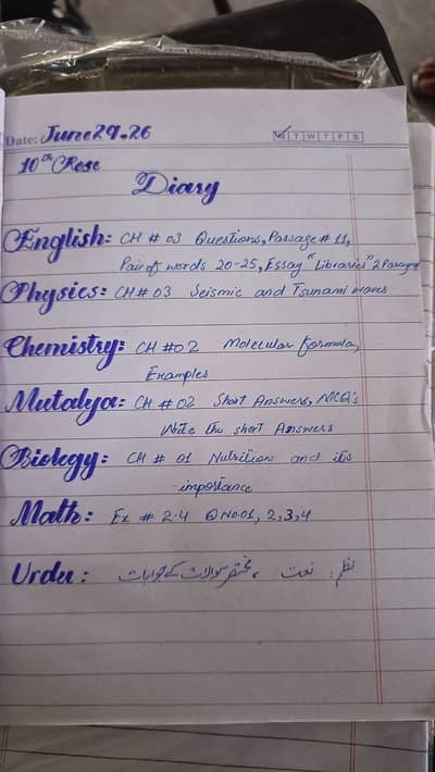 Assignment Working