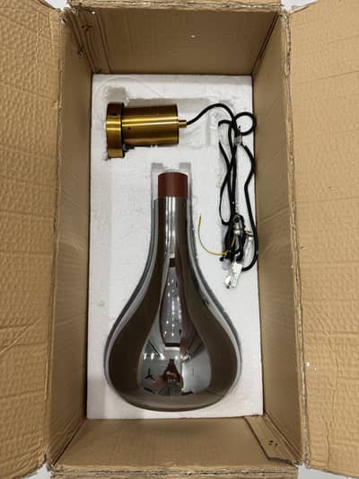 2 Hanging Lights In Box New
