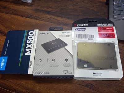 NEW Branded SSD - Solid State Drives - 250GB and 120GB