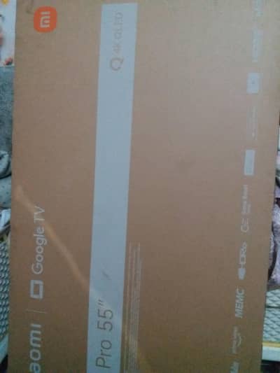 Xiaomi 55 inch original led box pack with warranty card