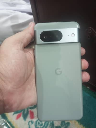 google pixel 8 (official pta approved) hazel color excellent condition