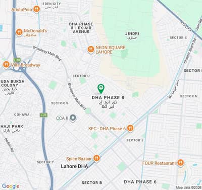 4 Marla Commercial Plot For Sale In CCA1 Block DHA Phase 8 Lahore