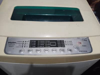 washing machine automatic haier