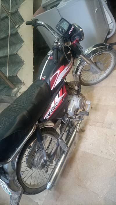 honda cd 70 2013 model | 20000km driven