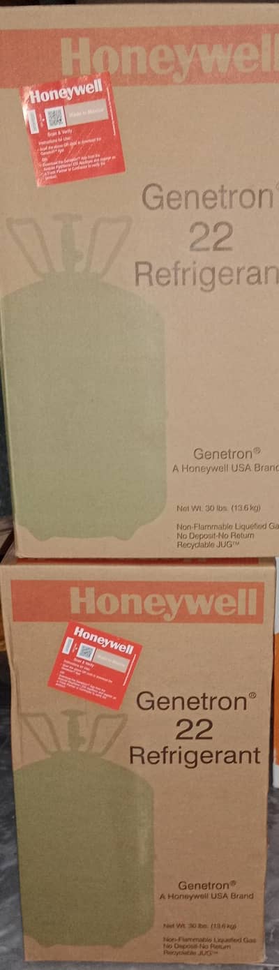 Refrigerant Gas (Last 2 cylinders)