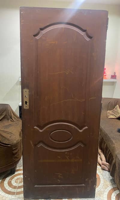 wooden door
