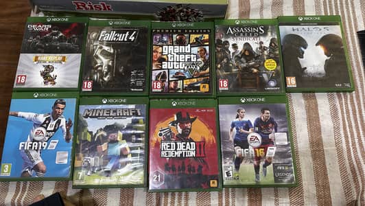 Xbox games rdr2 gta 5 fifa