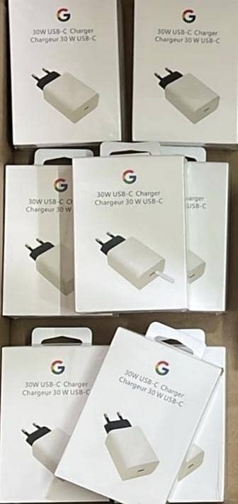100% Original Google Pixel Charger 30W (0315.6092949)