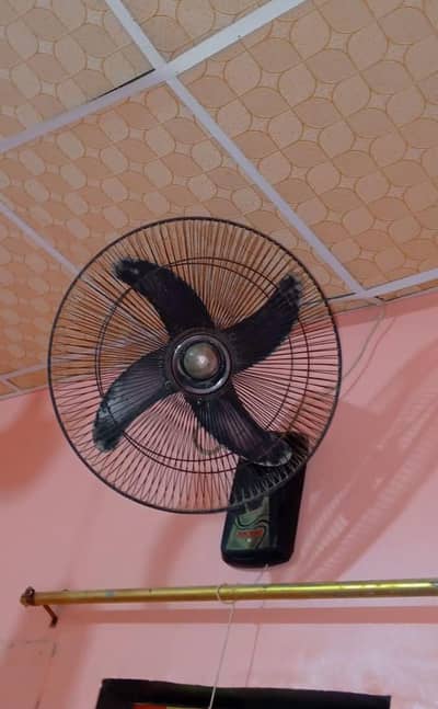 bracket fan black clour