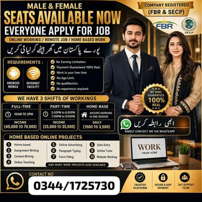 Writing job | Assignment work | part time Job | Online job | Home base