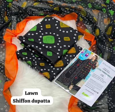 LAWN SHIFFON DUPATTA