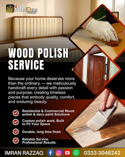 furniture polish/deco paint/furniture repair/doors polish/PU polish