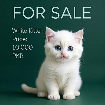Persian kitten home breed