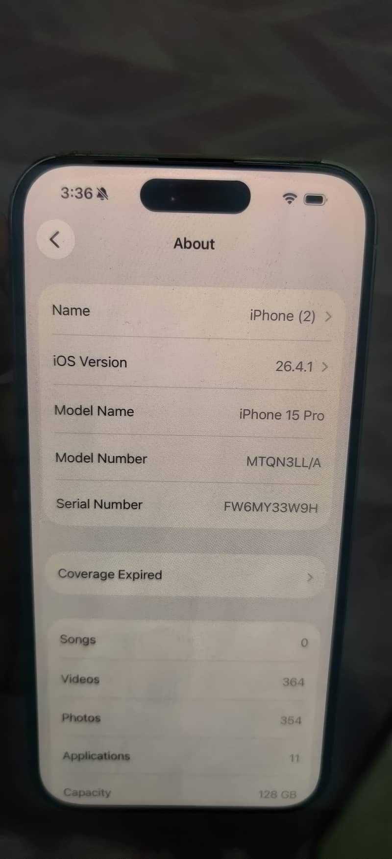 Iphone 15pro 6