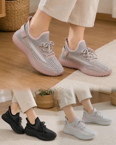 Stylish & Comfortable Women's Flying Mesh Casual Sneakers