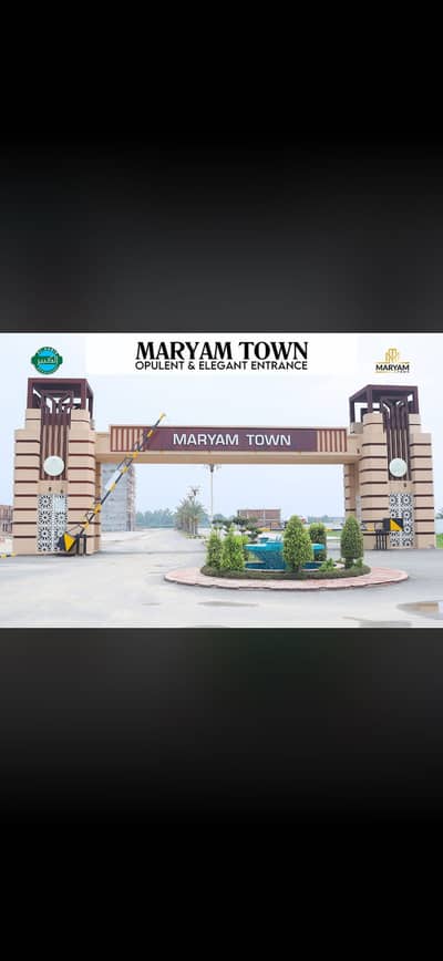 Maryam town on ground plot