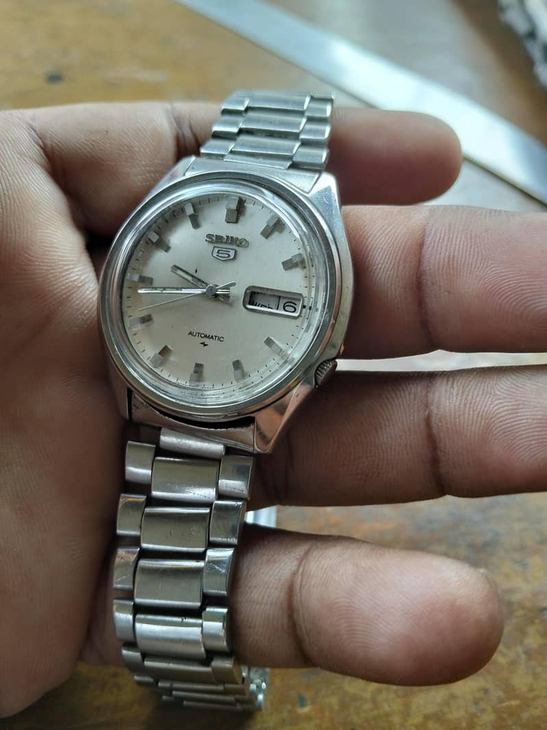 seiko automatic watch 5