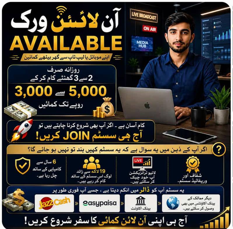 صرف سیریس لوگوں کی ضرورت ہے واٹس ایپ پے رابطہ کرے۔ 4