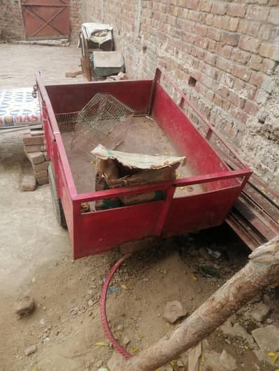 bike troly for loader use