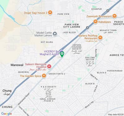 Factory For Sale Few Meters Inside Multan Road , Opposite Orient Factory