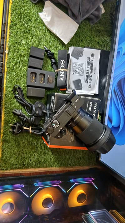 Sony 6400 with 16mm 1.4 sigma lens