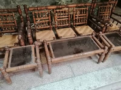 3 Seater Sofa+table
