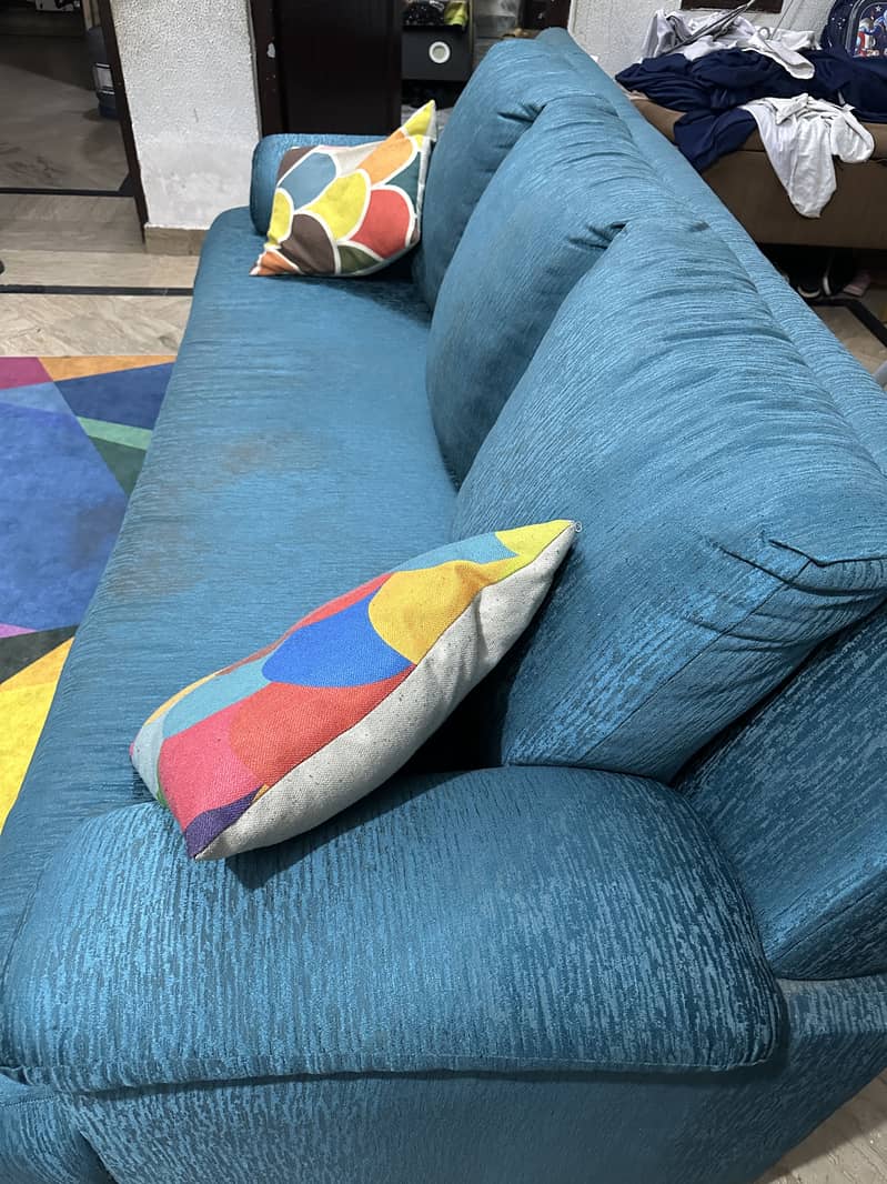 6 Seaters Sofa Set | Good Condition (8/10) | Comfortable | Best Price 1