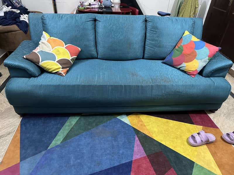 6 Seaters Sofa Set | Good Condition (8/10) | Comfortable | Best Price 5