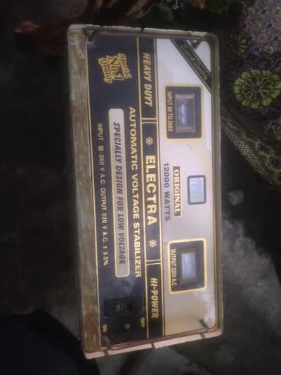 Stabilizer 12000 watt (12kw)