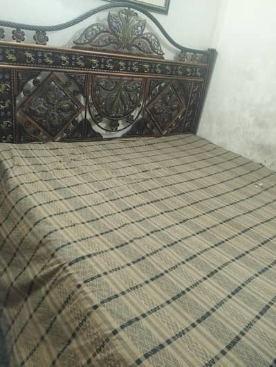 Iron bed king size for sale
