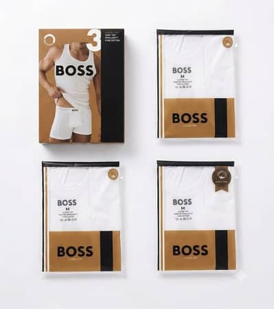 (Wholesale) Mens Vest Tommy Pack of 3 Premium Cotton Stuff