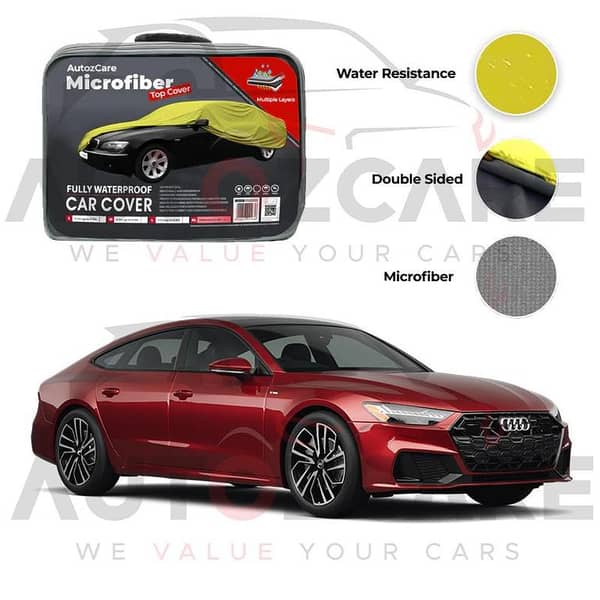 Audi A7 Microfiber Car Top Cover - Model 2018-2026
