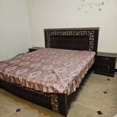 king Size bed with side tables