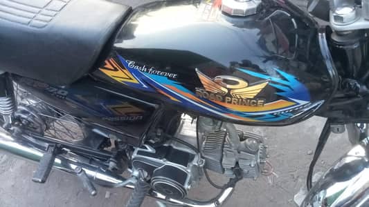 road prince 70cc 25/26 total genuine condition 10/10 documents clear