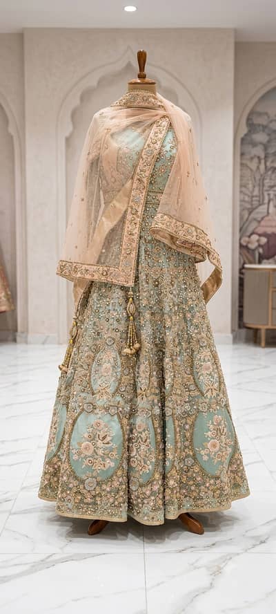 Urgent Clearance! Heavy Imported UK Bridal Lehenga