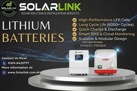 lithiun ion battery/solar battery/ soluna /dyness/fronus/itel/growatt