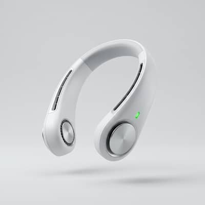 Hands-Free Portable Neck Fan | High Battery Backup | USB Charged