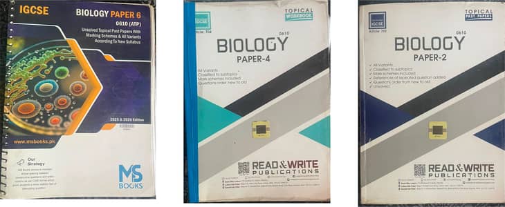 iGCSE Past Papers in Excellent Condition 2025-26 Edition