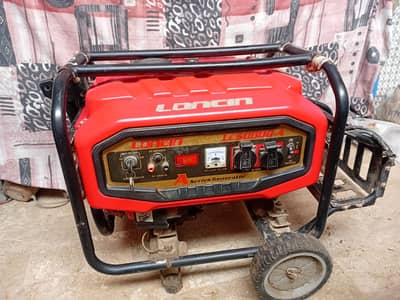 LC 50000 Loncin 3.1 W Dual Fuel Generator Petrol & Gas Good Condition