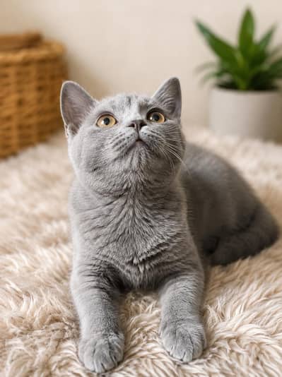 Beautiful Grey British Shorthair Kitten for Sale