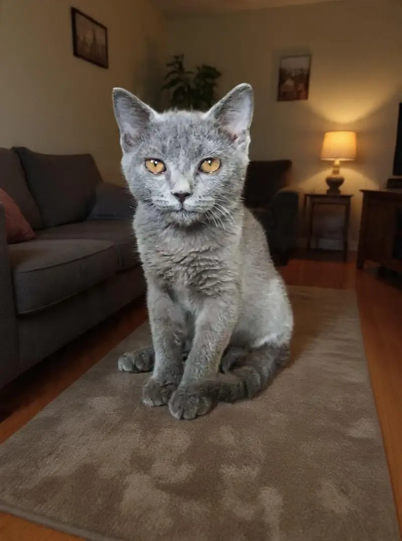 Beautiful Grey British Shorthair Kitten for Sale — photo 3