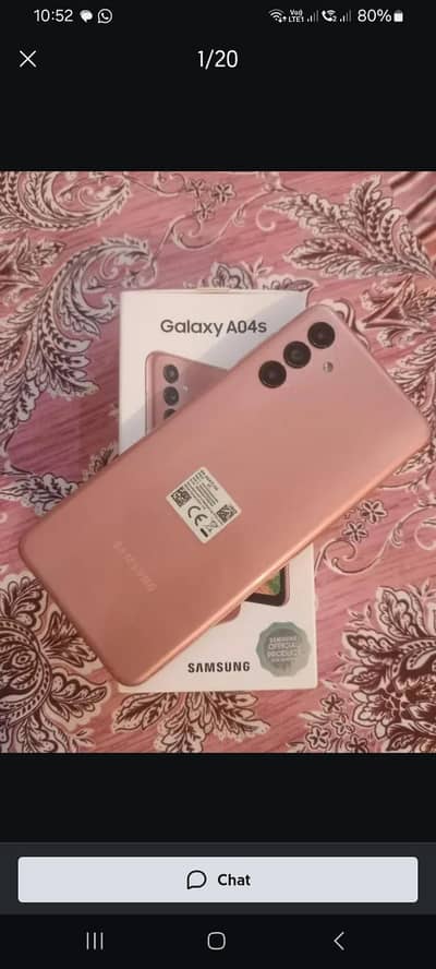 Samsung Mobile A04s 4 128 only panal chng working good