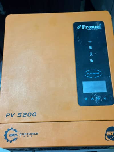 Fronus 3.6kW Hybrid Solar Inverter PV5200 | Excellent Condition | Batt