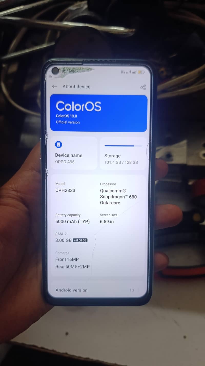 OPPO A96 4