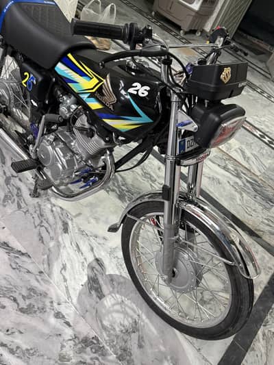 125 2026 model all ok double saman orginal red ha