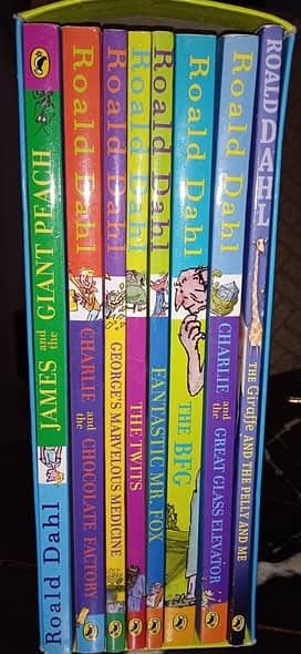 Roald Dahl Stories . Set of 8 books.