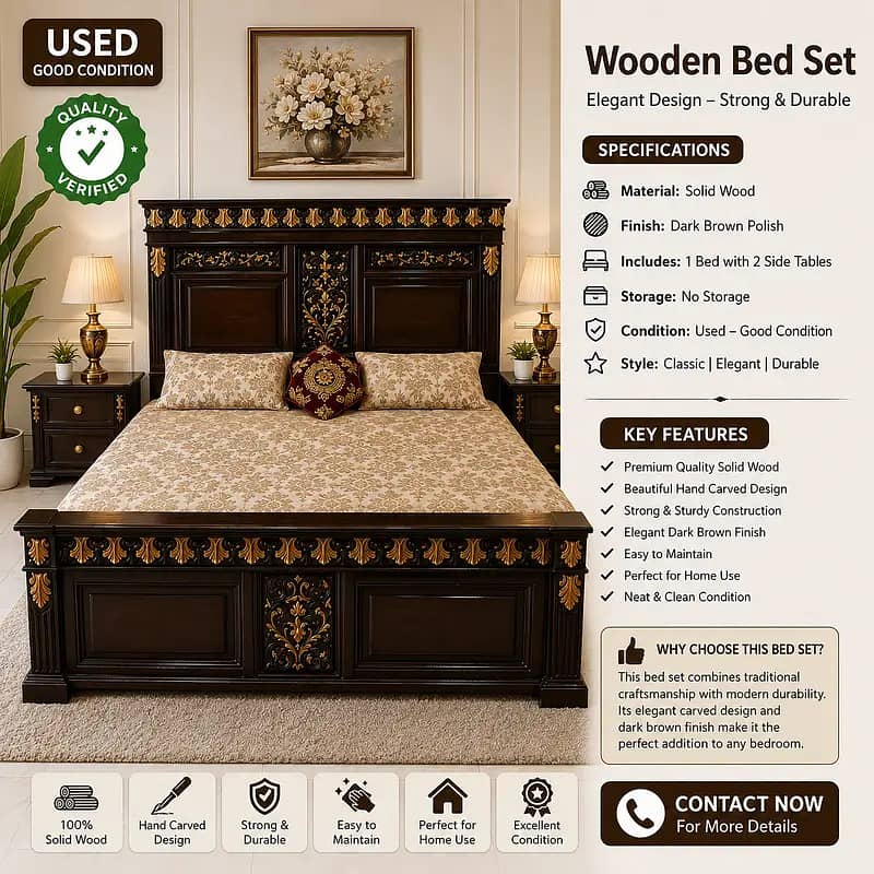 KING SIZE BED SET 3