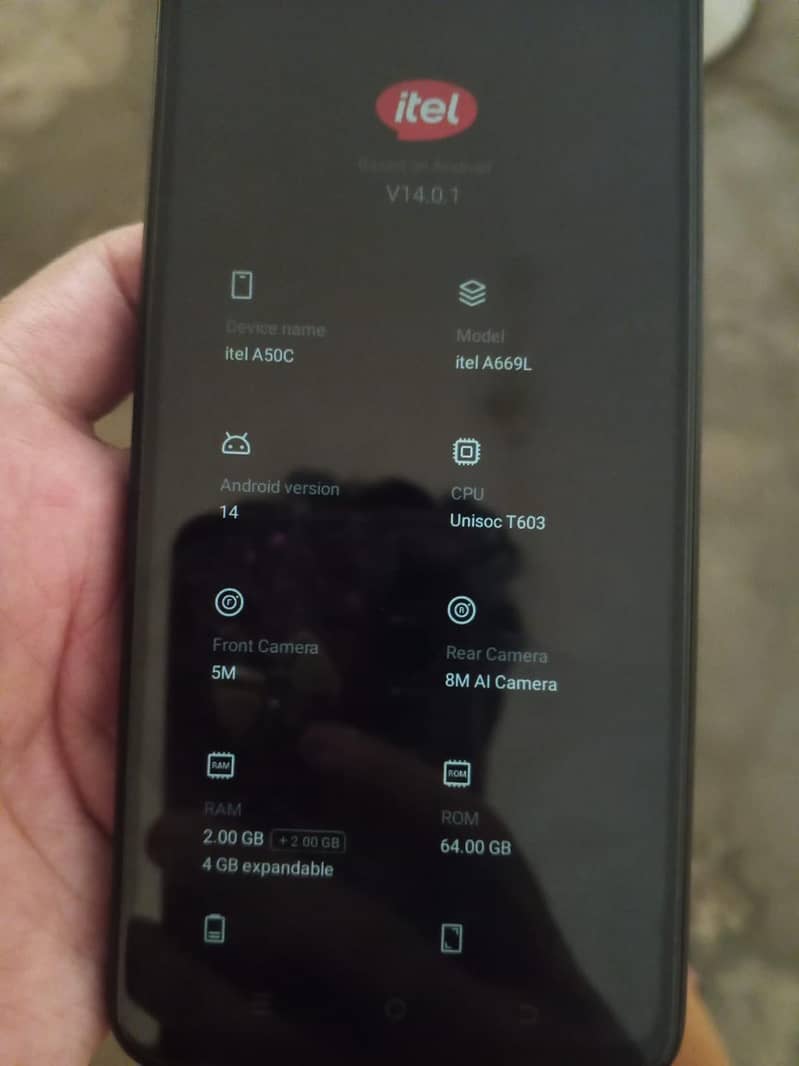 Itel A50C 2