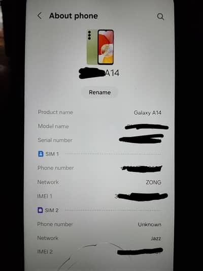 Samsung Mobile A14